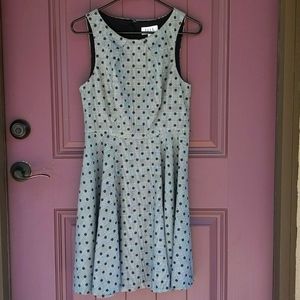 Elle polka dot sleeveless dress